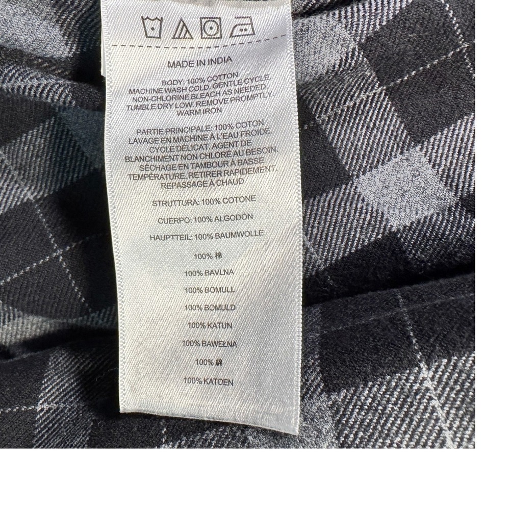 Filson Gray and Black Plaid Button-Down Shirt - Picture 6 of 8
